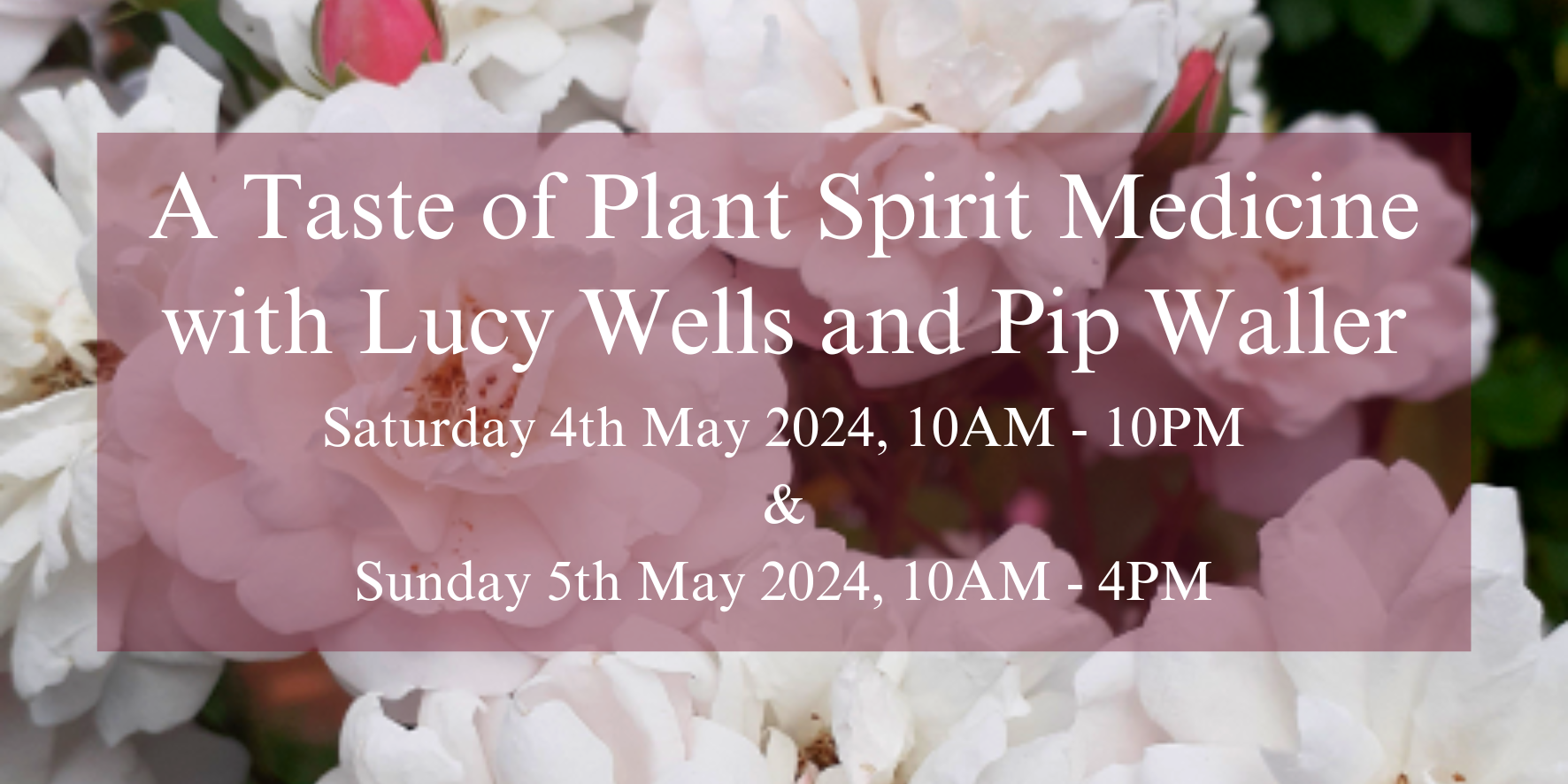 A Taste of Plant Spirit Medicine with Lucy Wells and Pip Waller